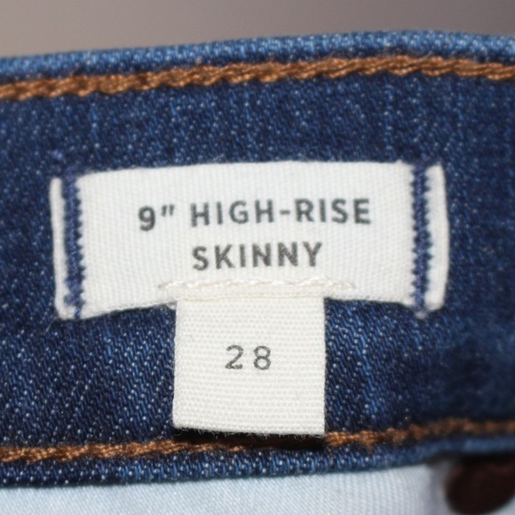 MADEWELL 9" High Rise Skinny Jeans - Picture 5 of 7